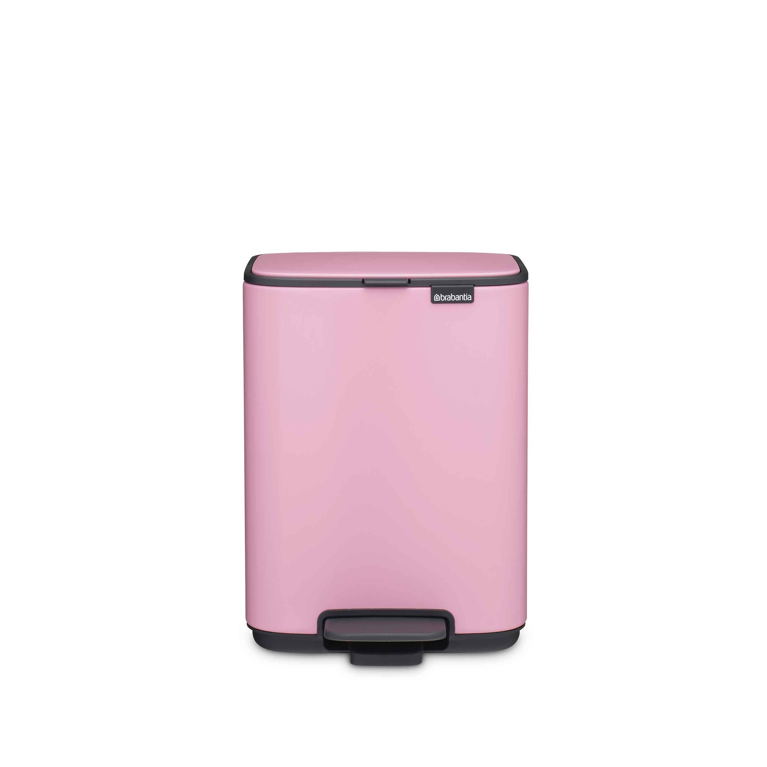Amazon.com: Brabantia Bo Pedal Bin 1.1 Gallon/4L (Lilac Pink
